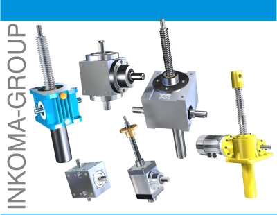 INKOMA - screw jacks/ bevel gearboxes