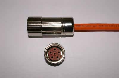 ASSEMBLED CABLES for BRUSHLESS with CONNECTOR M23 � 6 POLES � T 1