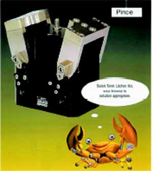 PINCES DE PREHENSION BRIDAGES