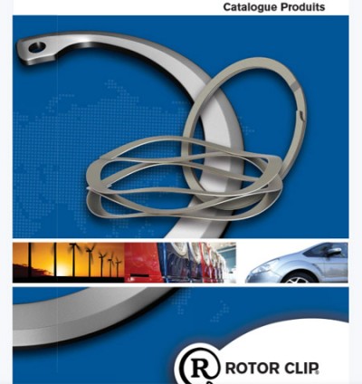 ROTOR CLIP: Catalogue Anneaux d'arrêts, Anneaux en spirale, Ressorts  ondulés, Colliers de serrage au