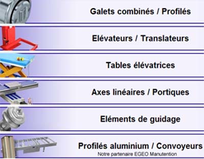 Guidages linéaires modulaires à galets O-Rail - Rollon France