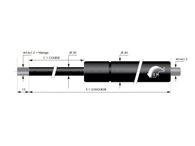 Vérin pneumatiques - Stylet, double action de MISUMI  Boutique en ligne  MISUMI - Sélectionner, configurer, commander